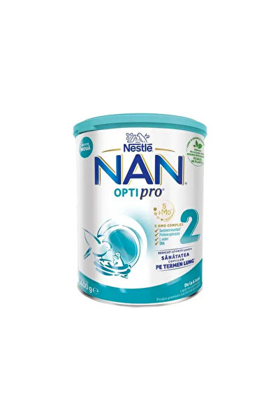NAN Follow-on milk powder for infants Nestle Optipro 2 HMO, from 6 months, 400g