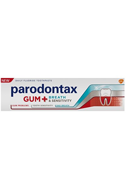Parodontax Gum Breath & Sensitivity Toothpaste, 75 ml