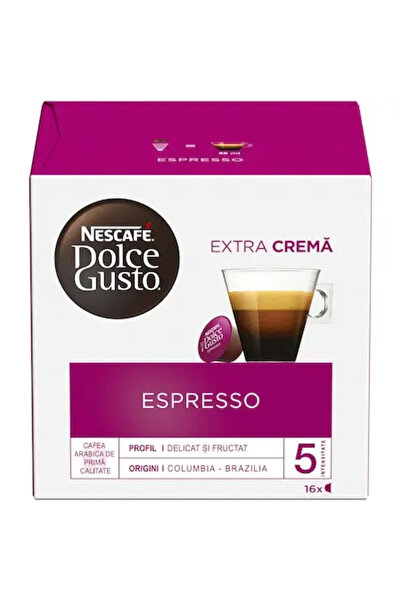 dolce gusto Capsule cafea Nescafe Dolce Gusto Espresso, 16 capsule cafea, 16 bauturi, 88g