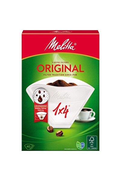 melitta Hartie filtru cafea nr. 4, 40 bucati