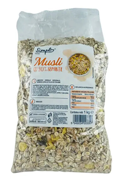 Simpl Muesli 30% seeds 1kg
