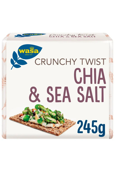 Wasa Toast with chia and sea salt, 245g