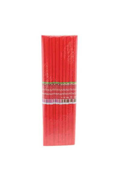 daço Цветна креп хартия червена