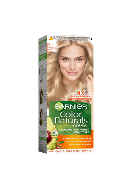 Garnier Vopsea de par Color Naturals 9.1 Blond Foarte Deschis Cenusiu