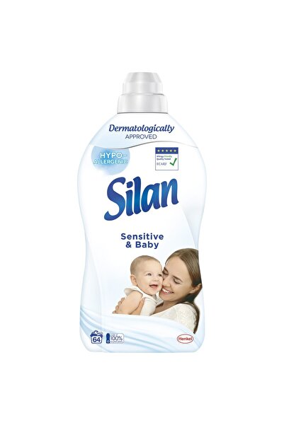 silan Balsam de rufe Sensitive, 64 spalari, 1408 ml