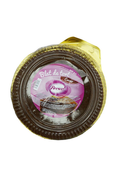 Firesc Blat de tort cu cacao Firesco 400 g