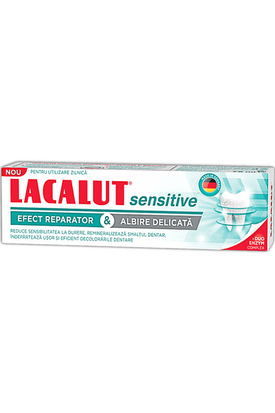lacalut Sensitive Whitening Toothpaste, 75 ml
