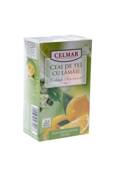 çelmar Ceai tei cu lamaie Celmar 36g