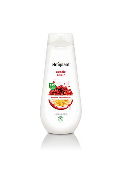 ELMIPLANT Gel de dus Exotic Elixir, cu merisoare, 750ml