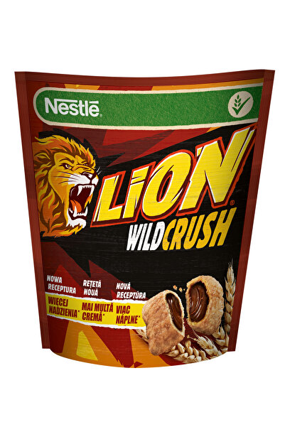 Nestle Cereale Lion WildCrush, pentru mic dejun 350g
