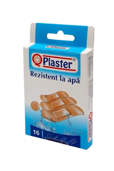 Qplaster Plasturi rezistenti la apa QPlaster, 16 bucati