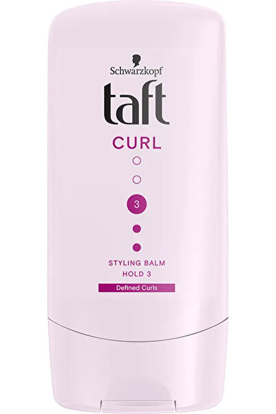 Taft Balm Curl for long-lasting and defined curls, 150ml