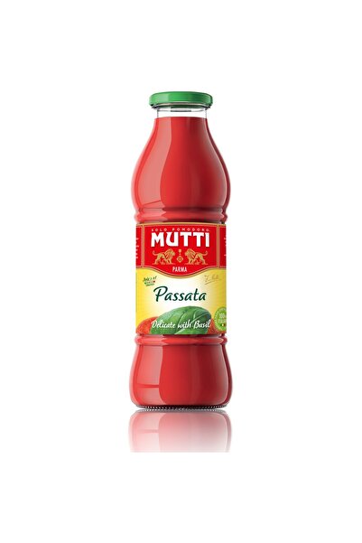 MUTTİ Mutti bottled pureed tomatoes with basil, 700g