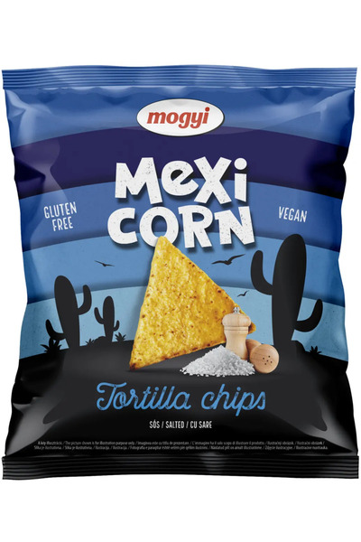 Mogyi Tortilla chips cu sare, 90g