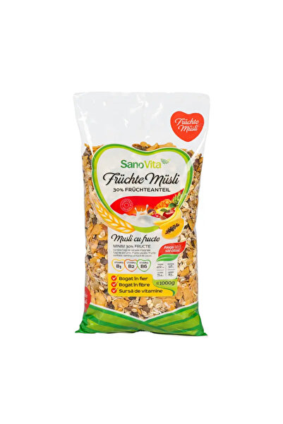 Sano Vita Musli SanoVita, cu fructe, 1kg