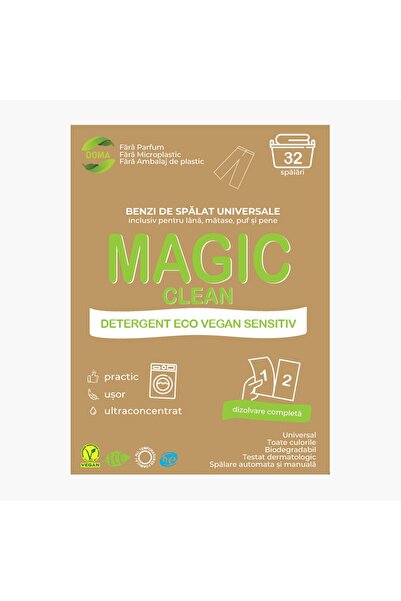 Magic Clean Detergent banda Magic Clean Sensitiv 32 buc