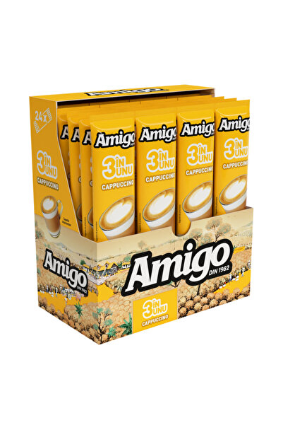 Amigo Cappuccino 3 în 1 13g x 24.