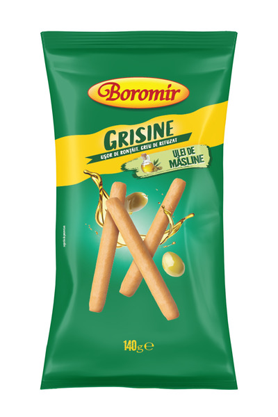 Boromir Grisine cu ulei de masline Boromir, 140g
