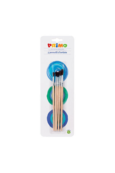 Morocolor Set 5 pensule rotunde nr.12345