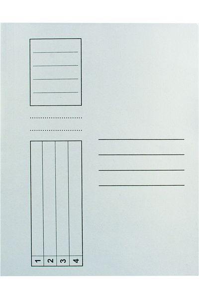 Rtc Standard white folder A4 cardboard envelope 10 pcs