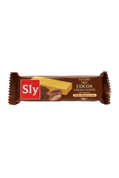 sly Napolitana cu crema de cacao fara zahar 20 g