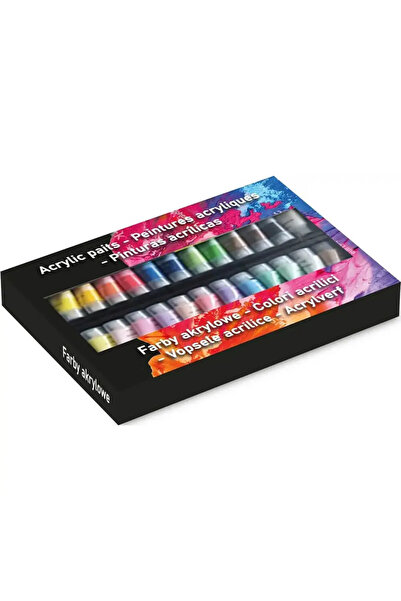 NN Set 24 vopseluri acrilice Beniamin, Multicolor