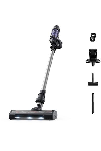 Rowenta Aspirator vertical RH6A35WO, 0.44 litri, autonomie max. 45 minute, Violet / Negru