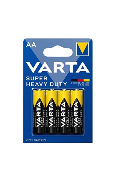 Varta Baterii Supelife AA 1.5V, zinc-carbon, set de 4 bucăți
