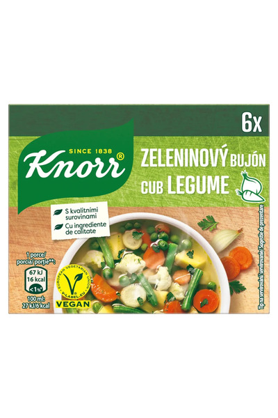 Knorr Vegetable cube pack 60g