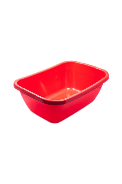 Cyclops Rectangular basin, capacity 15L, red color,
