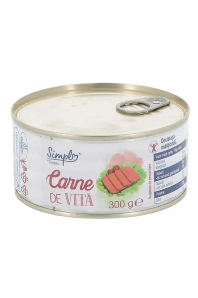 Simpl Beef, canned 300g