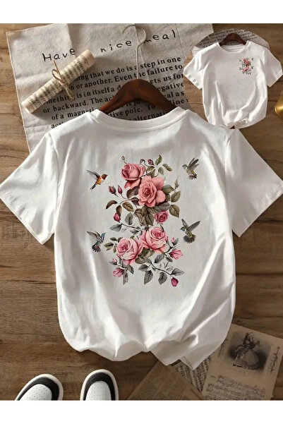 Jose Clothing تي شيرت مطبوع بأكمام قصيرة ومقاس كبير ممتاز