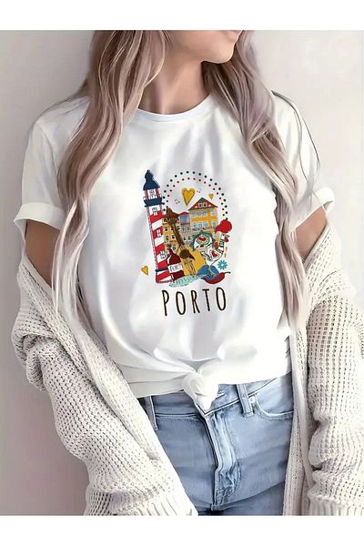 Jose Clothing Premium Oversize Cut Short Sleeve Printed T-Shirt