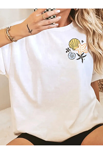 Jose Clothing تي شيرت مطبوع بأكمام قصيرة ومقاس كبير ممتاز