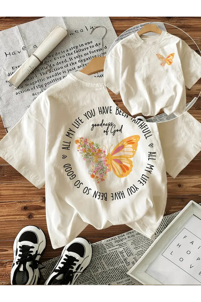 Jose Clothing Premium Oversize Kesim Kısa Kollu Baskılı T-shirt