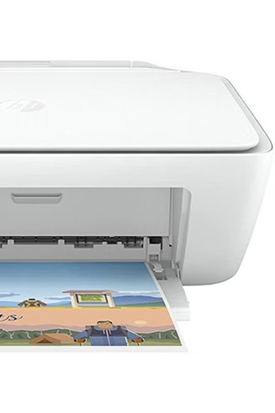 HP طابعة DeskJet 2320 الكل في واحد - طابعة USB صغيرة الحجم، مسح ضوئي ونسخ