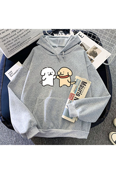 Tarzsokak Сиви качулки за малки кученца от породата малтийски териер с кавайн...