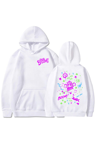 Tarzsokak هوديي أبيض بوم مونكي جينكس من أركين هههههه!