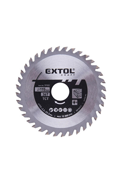 EXTOL CRAFT Lamă de ferăstrău circular, EXTOL CRAFT, 19102, Lemn masiv, 36T