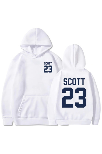 Tarzsokak Λευκό δέντρο HILL RAVENS Scott23 Φούτερ με κουκούλα Keith Scott body