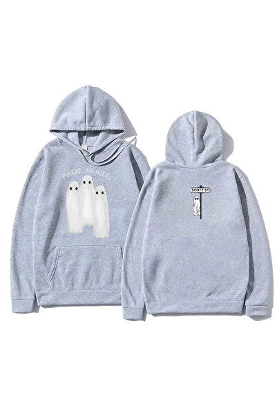 Tarzsokak هوديس رمادية ريترو إبداعية فوبي بريتومورو بعد يوم الغد ألبوم موسيقى...