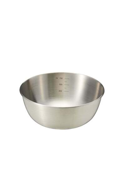 Muji وعاء من الفولاذ المقاوم للصدأ، قطر 16 × ارتفاع 6.5 سم، صغير، فضي