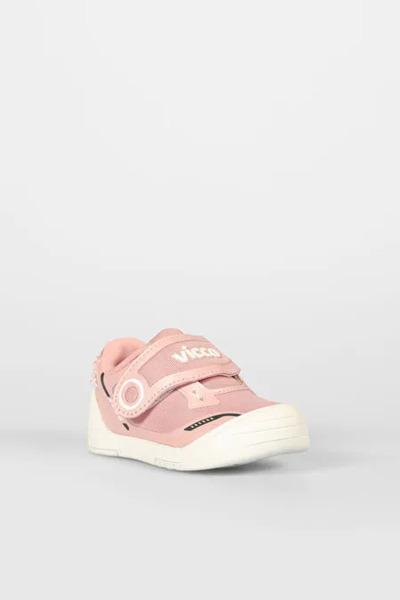 Vicco One 950.E25Y.240-114 Kaucuk Kaymz Taban Ortepedik Bebe Spor Ayakkabı PUDRA