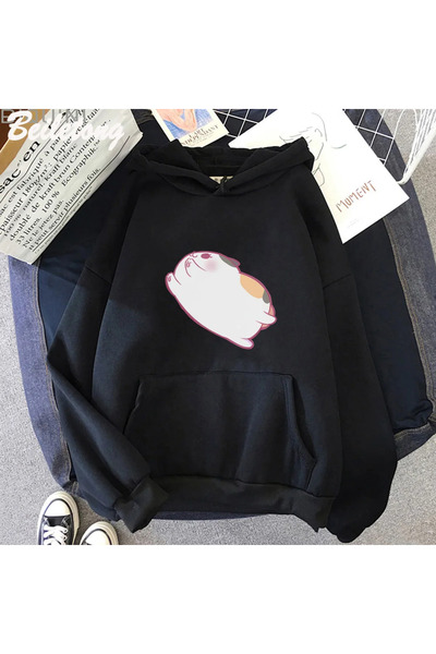 Tarzsokak Black Fat Cat Anime Final Fantasy XIV Hanorac cu glugă Desen animat...