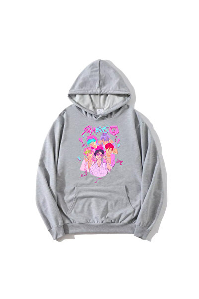 Tarzsokak Grey KPop Demon Hunters Saja Boys Derpy TigerModa Film Baskıl