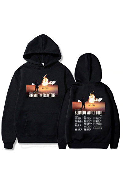 Tarzsokak Black Boywithuke Burnout World Tour, Sudadera Mujer u Confortabil