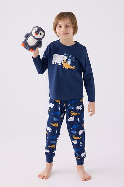 Rolypoly Boy's Blue Pajama Set