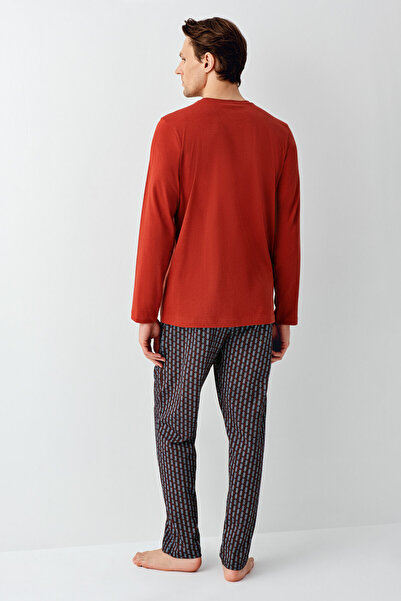 Arnetta Men's Tile Pajama Set