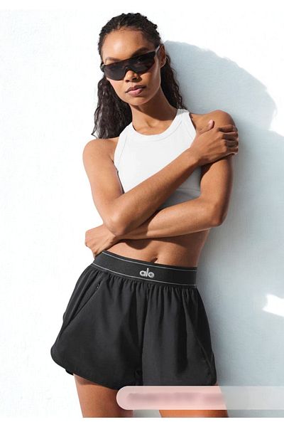 HepsitrentStore Basic Zipper Pocket Elastic Waist Short Training Casual Shorts