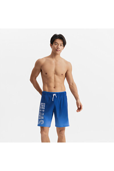 Decathlon Nabaiji Erkek Uzun Deniz Şortu - Mavi - 100